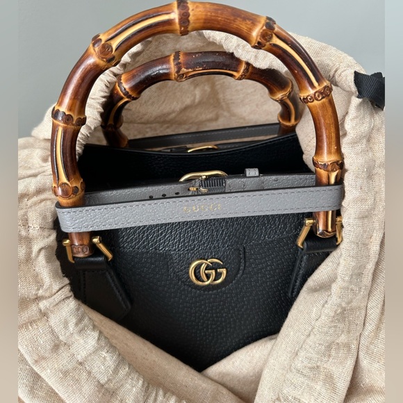 GUCCI Diana Medium Tote - black - Picture 10 of 11